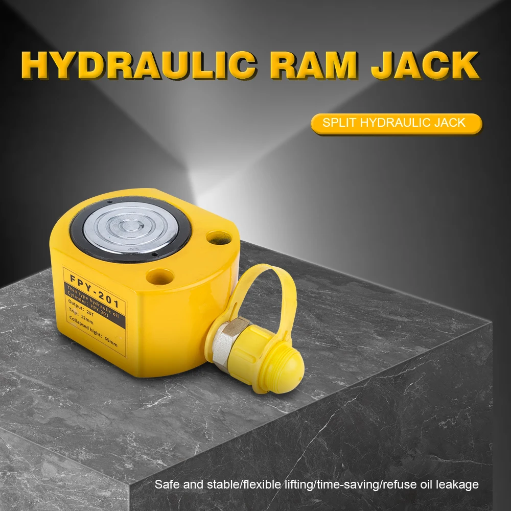 Simplex 100t Power Riser Jack 100T Hydraulic Jack - Ultra-Thin, High-Capacity Solution