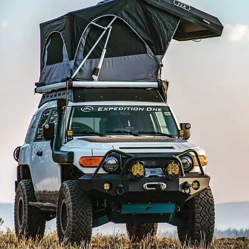 フロントバンパー　FJクルーザー トヨタ FJクルーザー用 OSEYA ダブルブルペンフロントバンパー