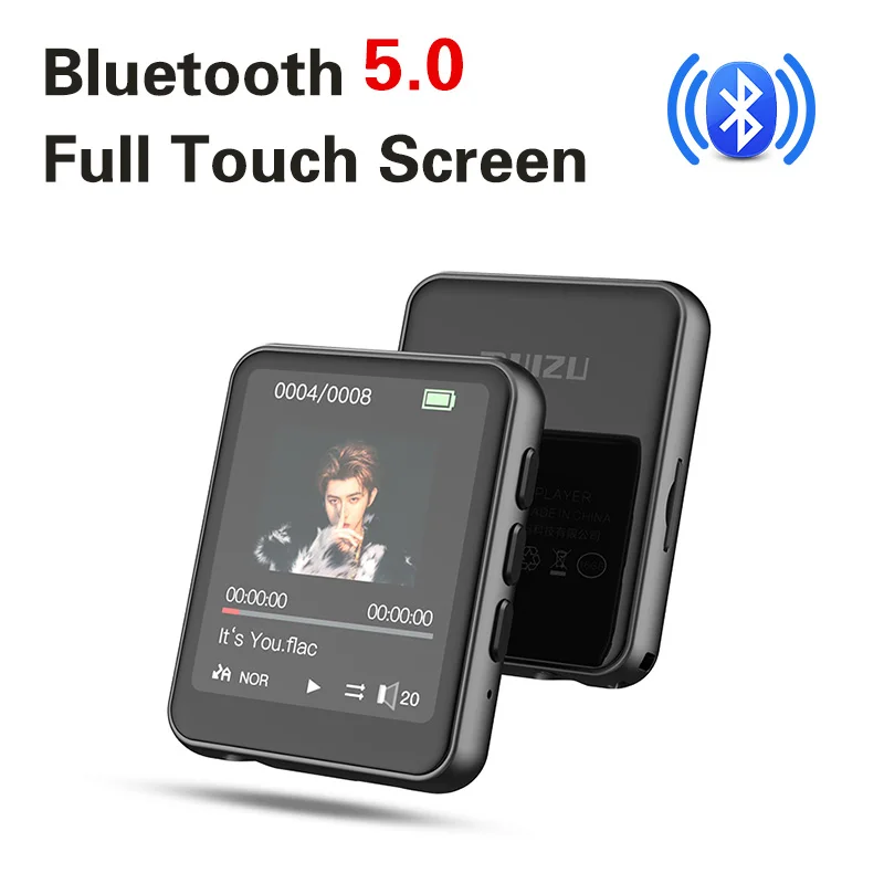 Convenient Carrying RUIZU M4 Digital Radio Outdoor Portable Active  Bluetooth Sport 8gb 16gb Generic Mp4 MP3 Music Player