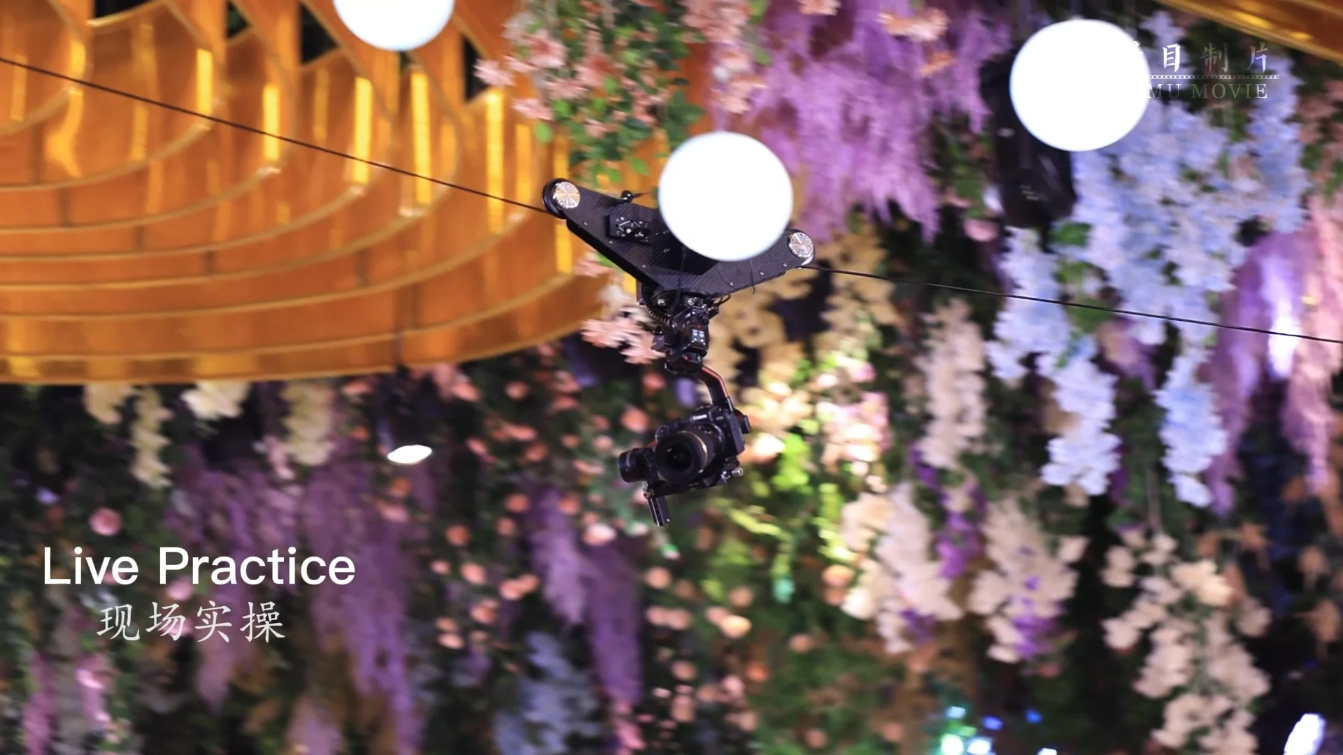 Flyingkitty High Speed Remote Control Cinema Cablecam Shooting System