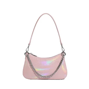 Custom Design Fashion Ladies Handbags High Quality Underarm Bag Luxury Chain Shoulder Bags for Women