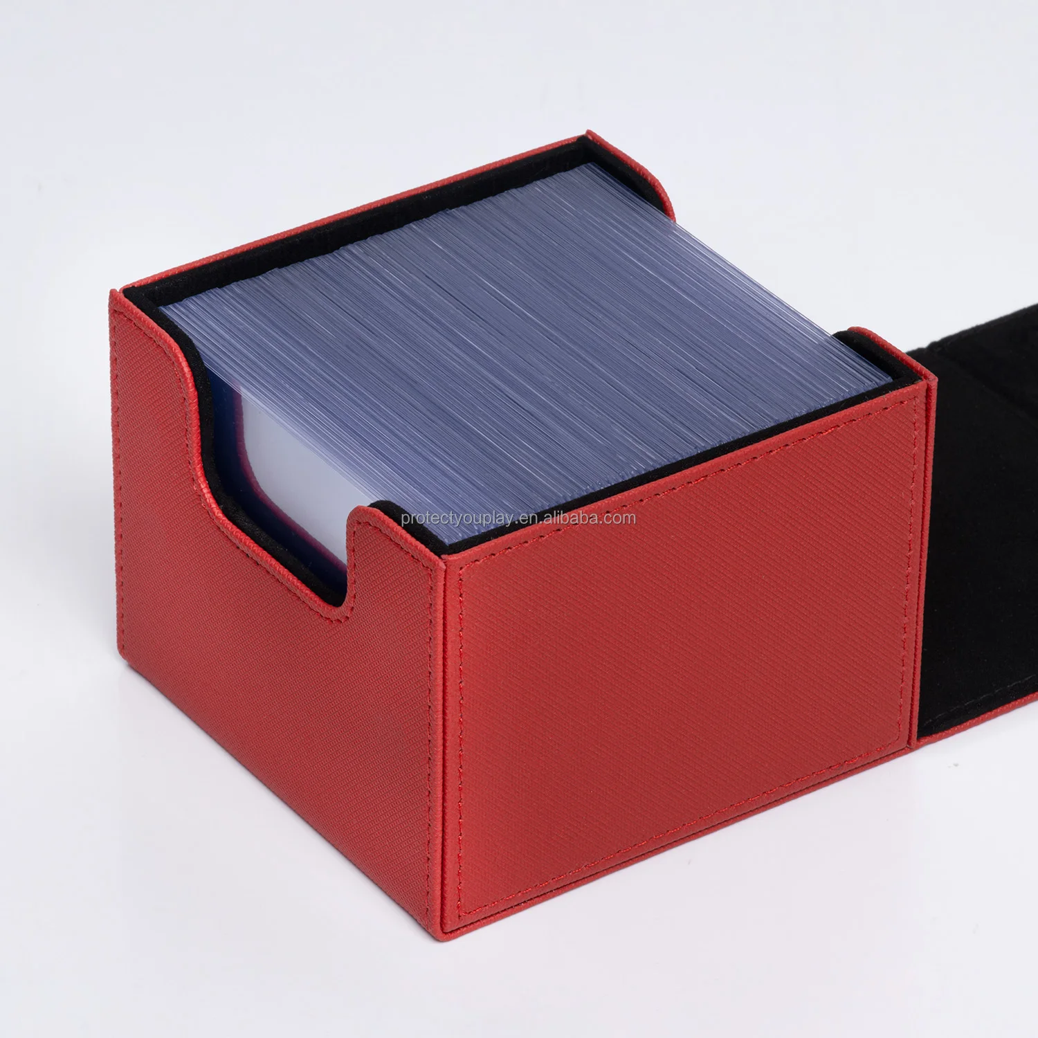 Ultra PRO Clear Storage Box For Toploaders – Holds 20 Standard Cards (3x4)