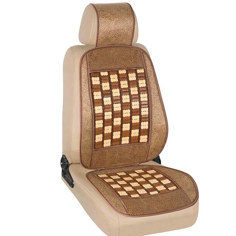 Натуральный бамбук нескользящая крутая Подушка для стула универсальная Удобная автомобильная подушка массажа сиденья