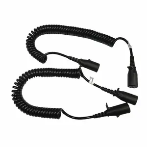 High Quality Truck Part New Dongfeng Truck Accessory 7-Core Spiral Power Cord Trailer Cable Assembly 3730060-H0101