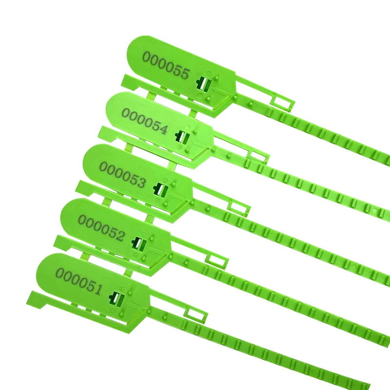 High Strength Security Seals Plastic Seals With Numbers Disposable