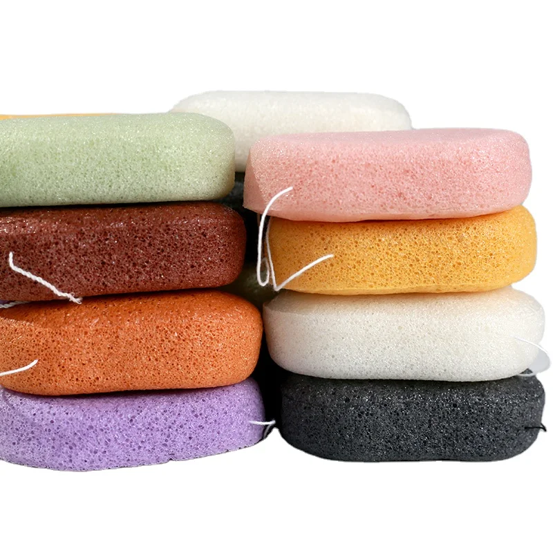 Hot Selling New Shape Sponge Konjac Face Facial Jelly