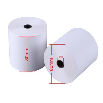 80mm Thermal Factory Paper Price Cash Register Receipt POS Printer Till Rolling 57mm Thermal Pos Paper Roll