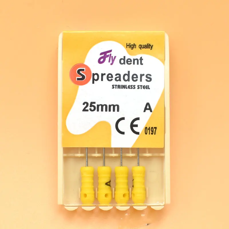 Finger Sprider Rct Dental Stainless Steel Finger Spreader Hand Use Endondontic Root canal ...
