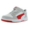 White/Red/Cool Light Gray