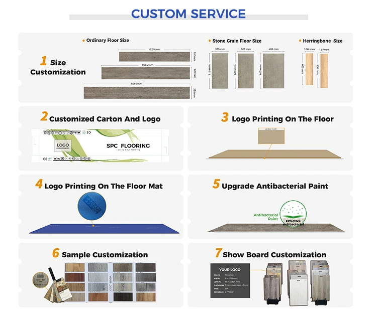 Cheap Price Rigid Core SPC Click Lock Vinyl Plank Wood Stone Texture Dry Back Floor Waterproof Carpet Luxury Tile