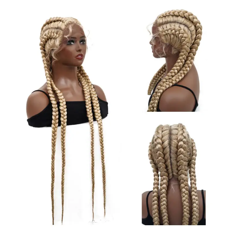 Good Price Braid Wig Vendors Braided Wigs Lace Front Wholesale Braided