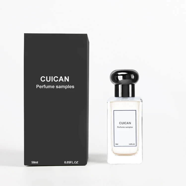 Großhandel Quadratische Leere Glasflaschen 50ml 100ml Leere Parfümflaschen mit Box Deckeln