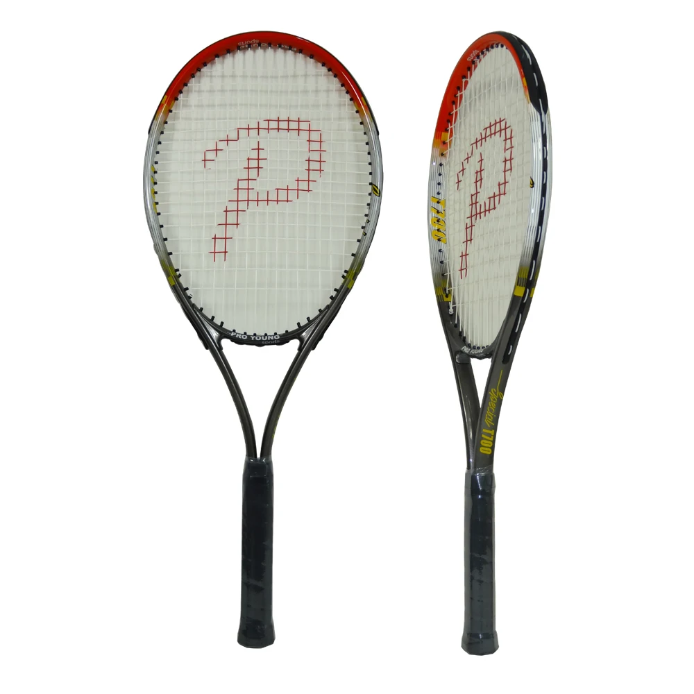 Профессиональная теннисная ракетка из алюминиевого сплава, Oem дизайн, ваша собственная ракетка для подростков и взрослых, тренировочная ракетка для тенниса