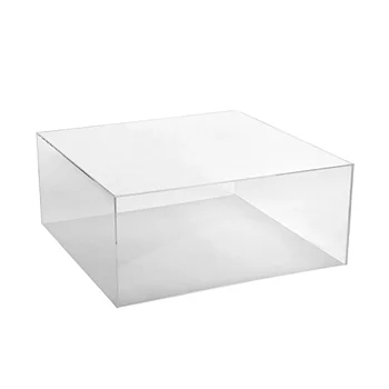 Clear Acrylic Box Acrylic Cake Box Stand for Party Wedding Decoration