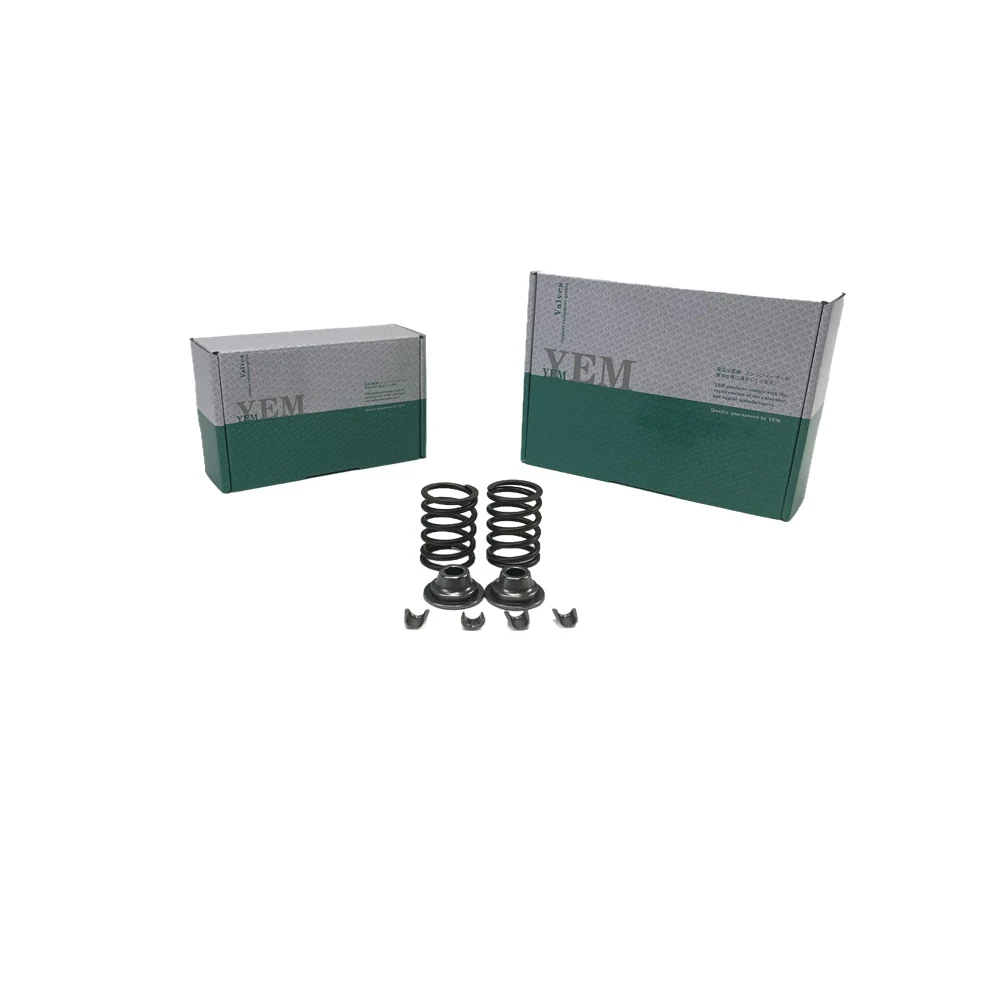 Repair Kit Valve Spring Kit Spring Seat & Retainer EA300 Engine Rebuild Kit for Kubota Aftermarket Engine Parts