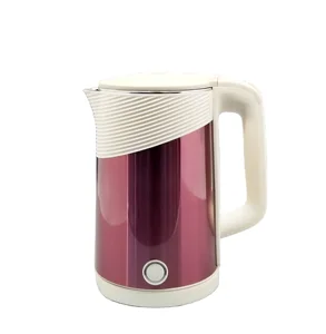 1800Ml Electric Keep Warm Stainless Steel Double Layer Kettle Temperature Control Electric Kettle