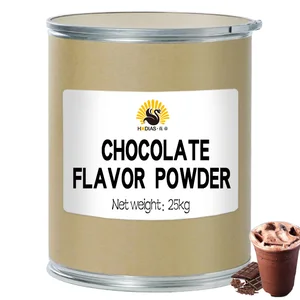 Factory Wholesale Chocolate Flavour Chocolate Toffee Flavor Powder Can Make Beverage and Ice Cream Powder