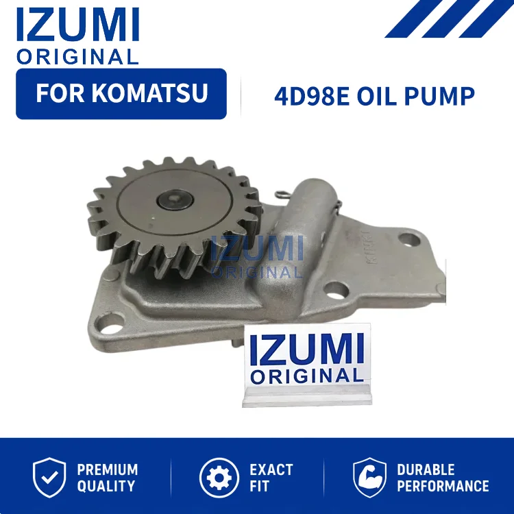 IZUMI ORIGINAL 4D98E Oil Pump diesel engine parts for Komatsu