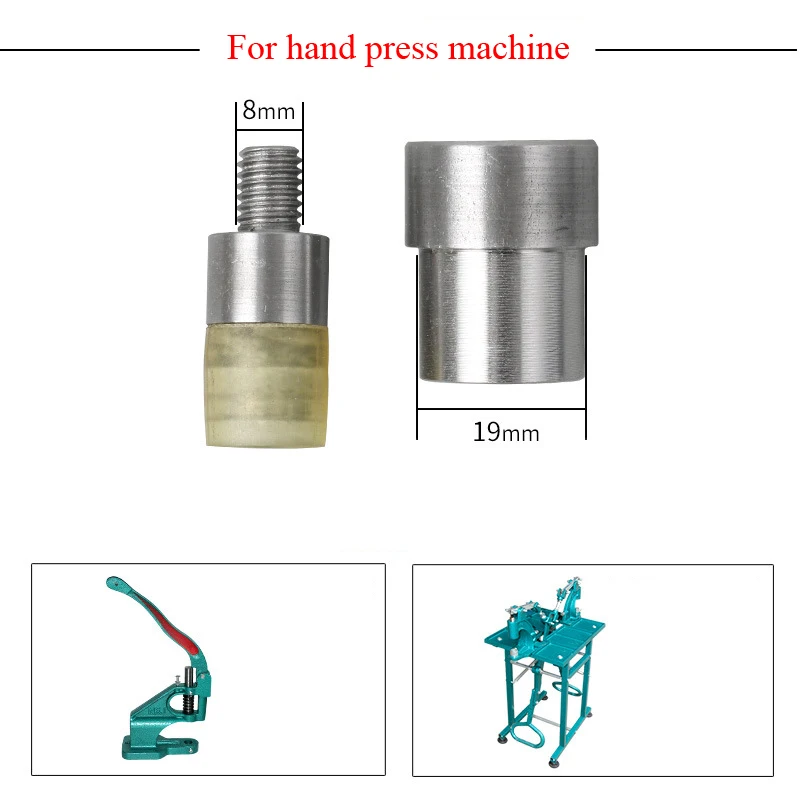 Plastic Snaps Moulds Hand Press Machine T3 T5 T8 snaps Moulds Snap Buttons  Dies