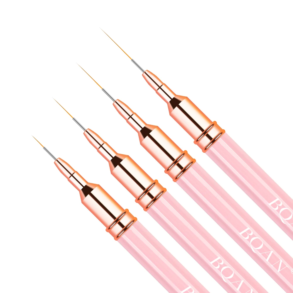 Wholesale 3/5/7/9/11/15mm Customized Hair Nylon/kolinsky Liner Brushes