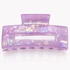 Purple Hair Claw Clip