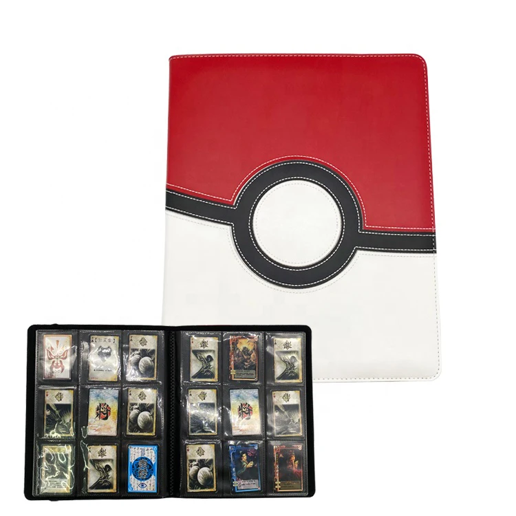 Игровая карточка Pokemon с эластичными 360 карманами, фотоальбом, игровая карточка на заказ, бейсбольные футбольные карточки