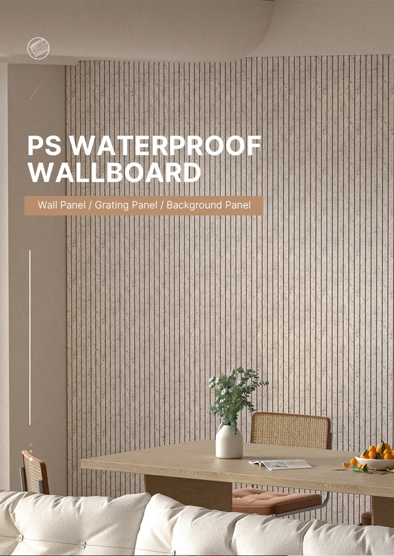 Ps Cladding Panel PS Cladding Wall Panel Waterproof Ceiling Panel Home Decor Ps Wall ...