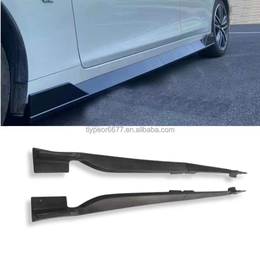 product tiypeor side skirt for infiniti q50 2014   2021 auto car accessories bodykit front lip rear diffuser rear bumper lip top wing-3