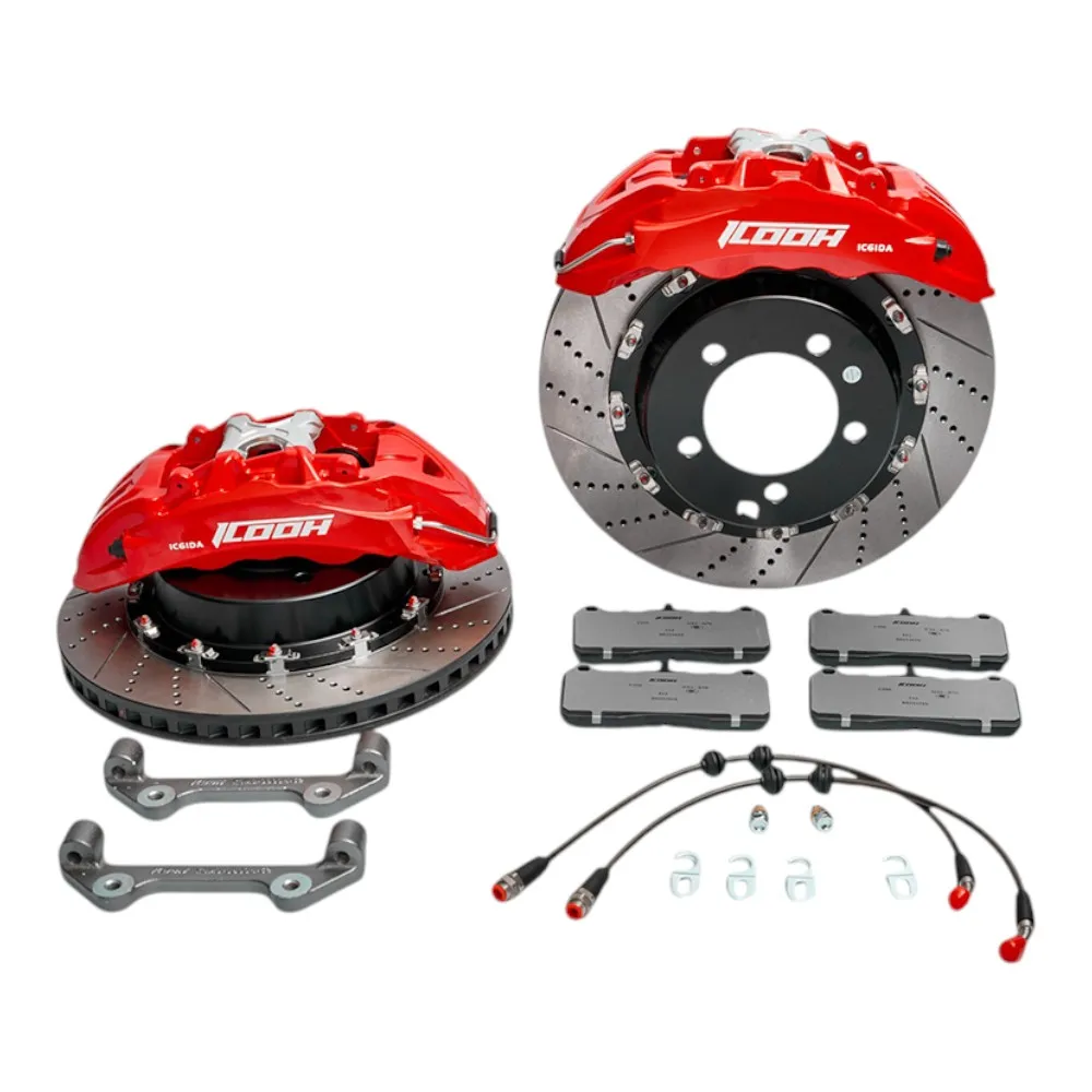 Wholesaler Baby Blue Color GT4 Race Brake Caliper 6 Pot Front And 4 Rear For Subaru WRX STI Legacy