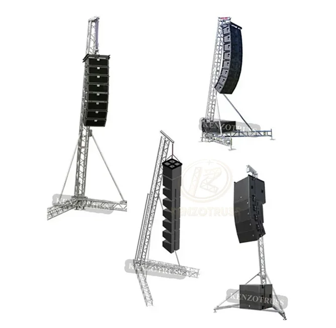 Aluminum Truss Displays Line Array Speaker Truss PA Tower on Sale