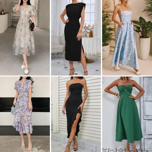 Wholesale Women's Clothing - High-Quality Mixed Matched Dresses