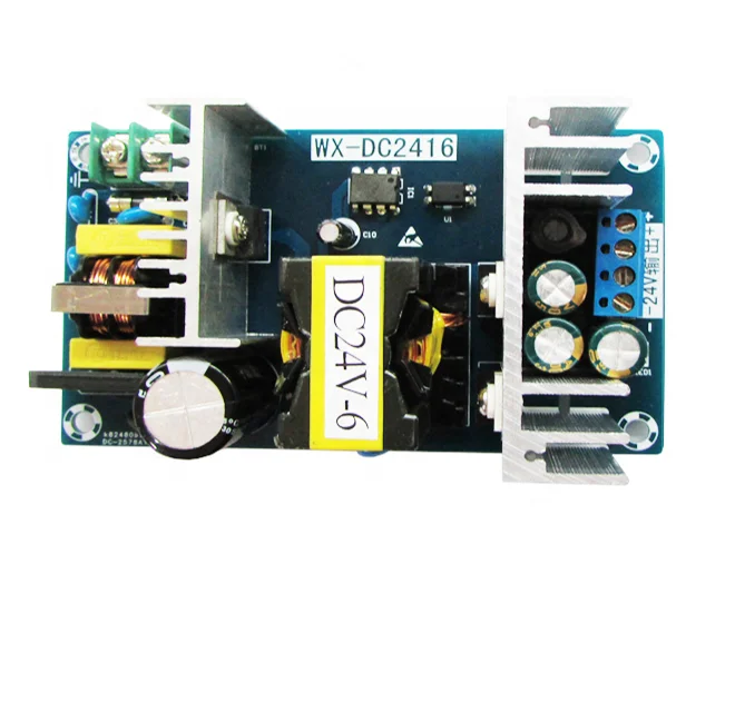 Power Supply 100-240V Alimentatore 24V 6A 150W Industriale - Modulo AC-DC Per Sistemi Di Controllo Alimentatore 24V 150W Industriale AC-DC 100-240V Protezioni - Foto 14