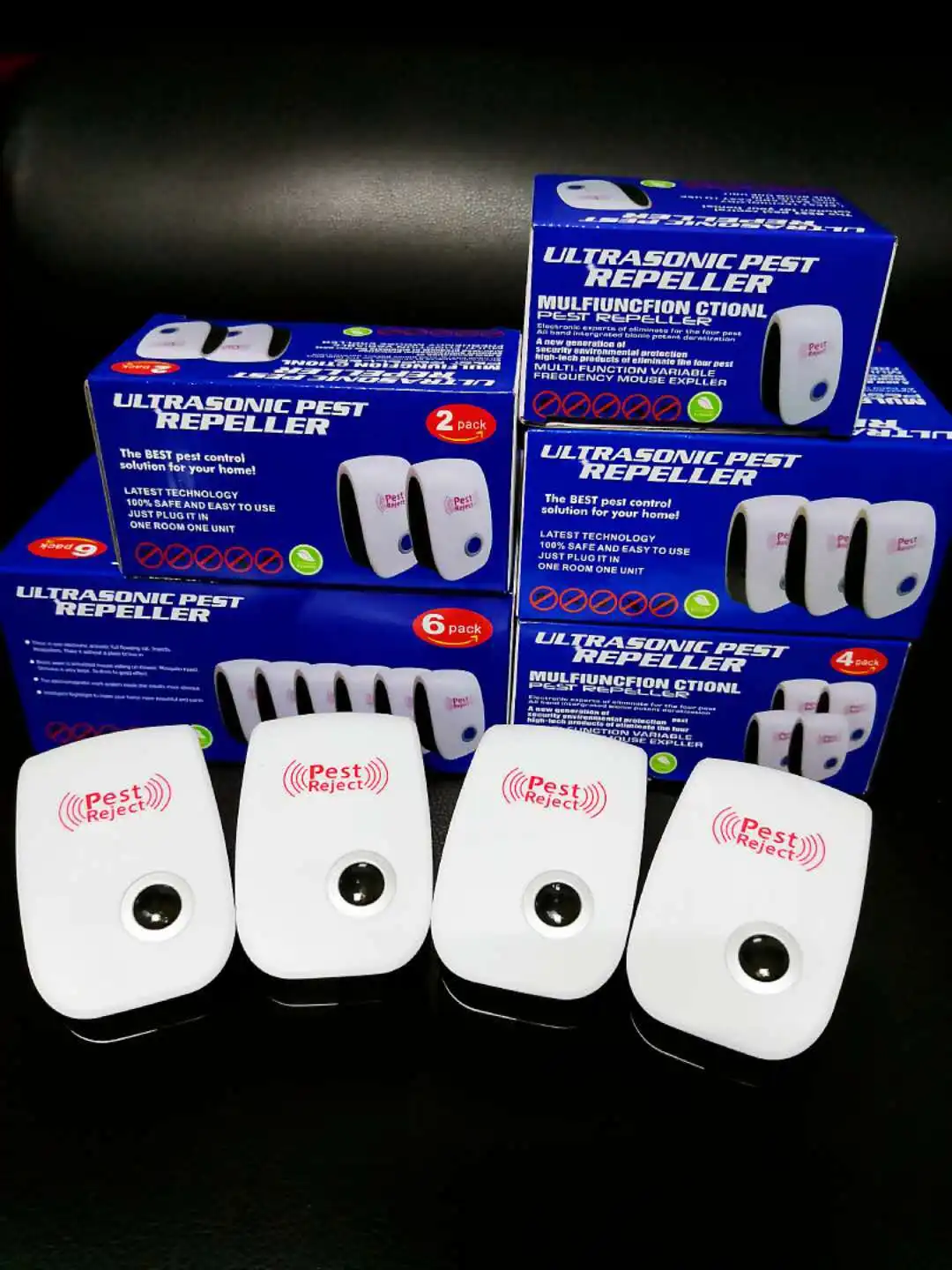 Ультразвуковой репеллент от комаров с заводским логотипом 2022 мышь Умный домашний