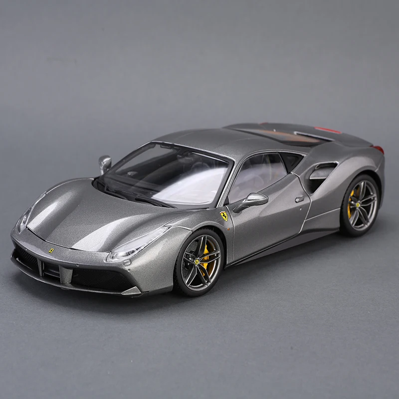 Wholesale Bburago New Arrival 488 GTB 1/18 Car Model Metal 3