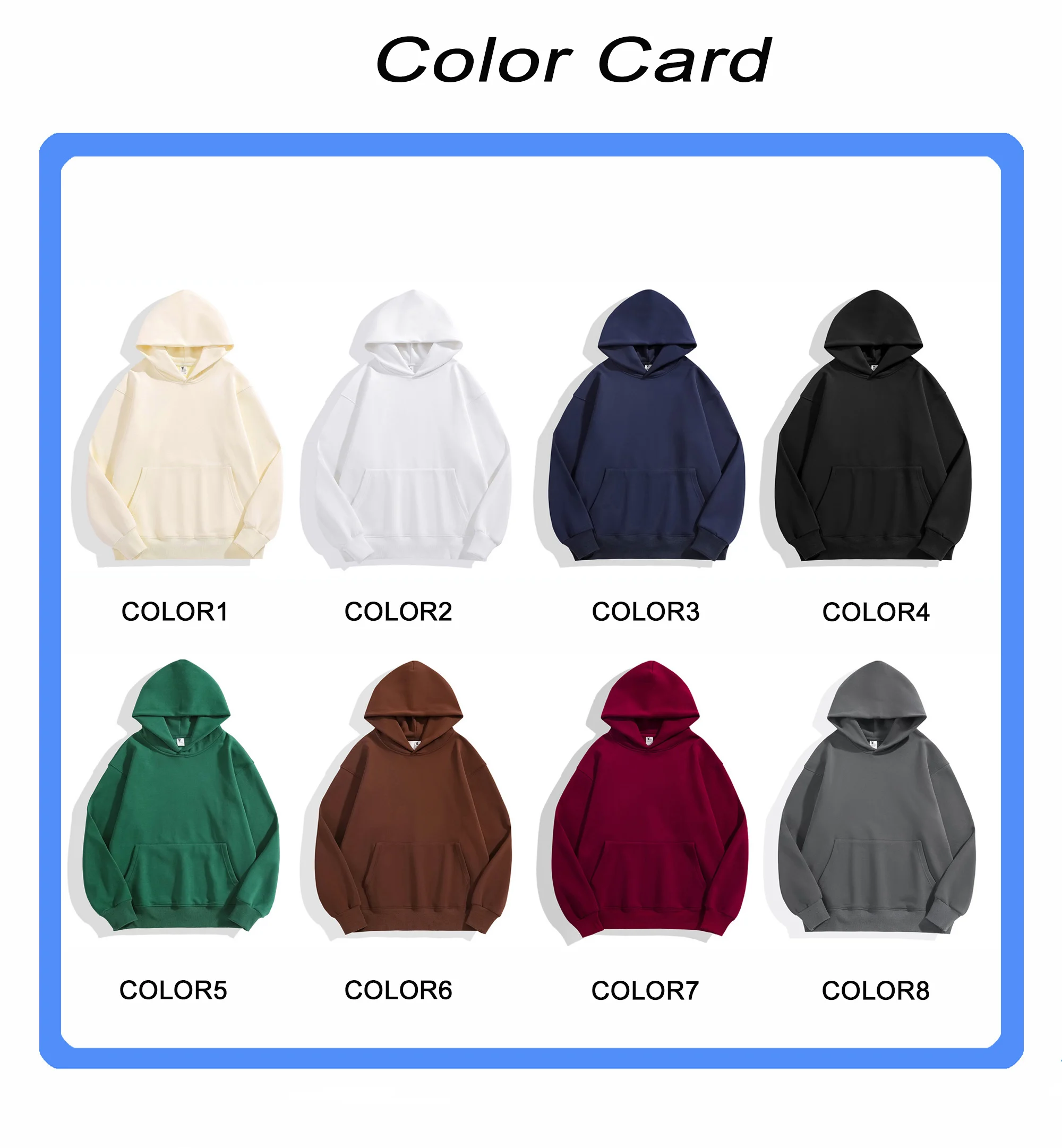 Wholesale Custom Hoodie Men 100 Cotton Sweatshirts Blank Casual Printing Logo For Unisex Fleece