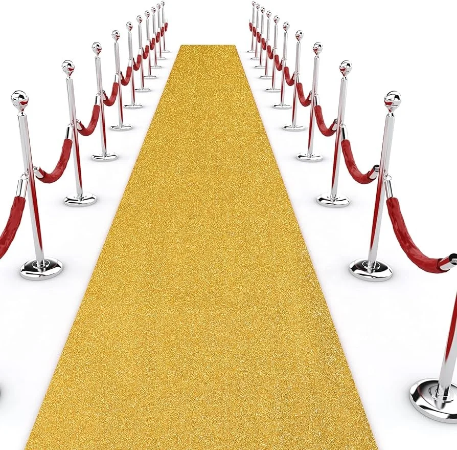 Wedding Carpet Hotel Glitter Carpet Aisle Runner