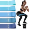 Conjunto con cordones azules y etiquetas de peso + bolsa de tela