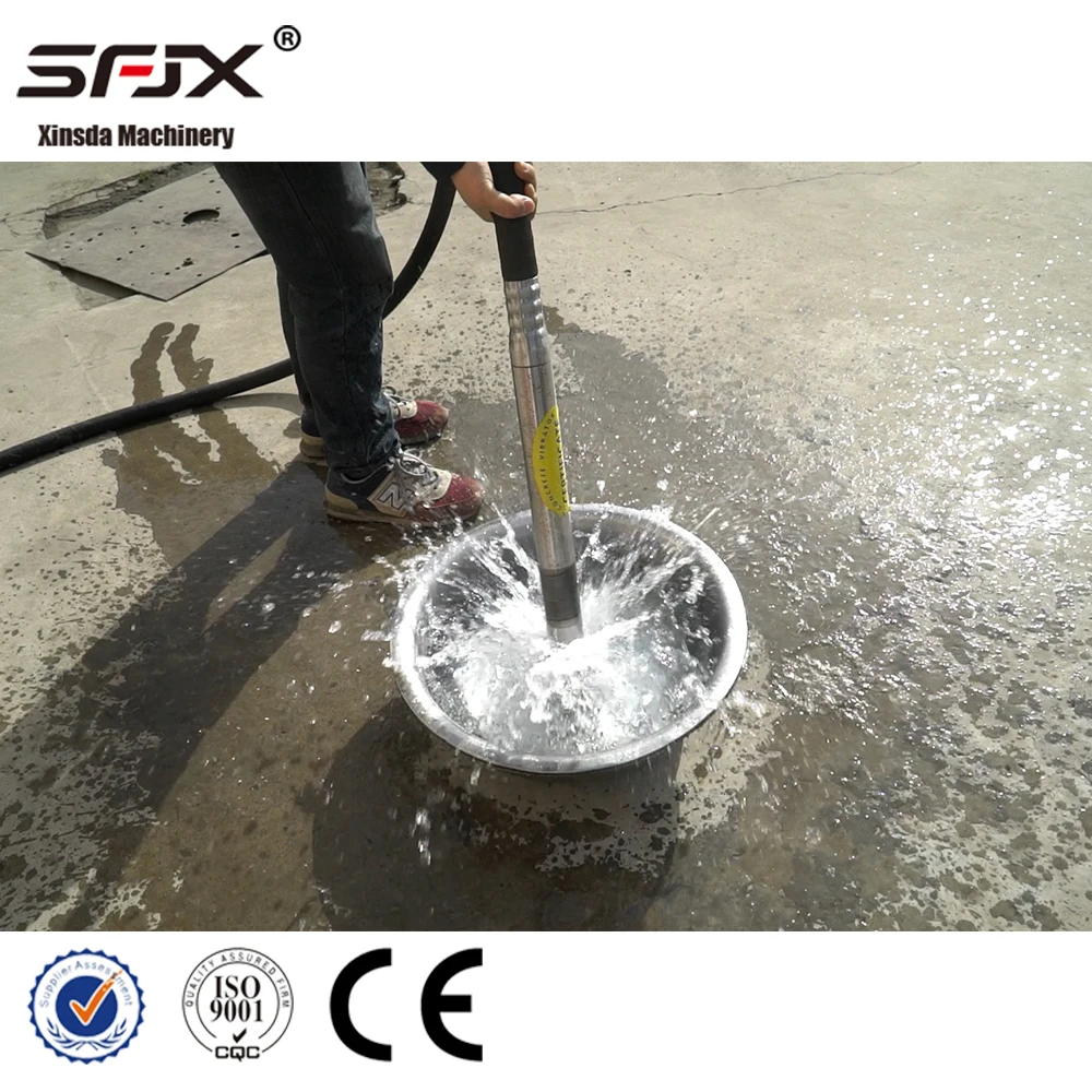 Frame Type Vibrating Machine High Frequency Portable Gasoline Engine Concrete Vibrator
