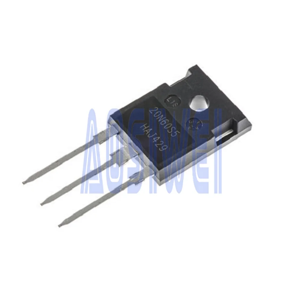 Transistors Spw20n60s5 N-channel Mosfet 600v 20a To-247-3 Mos Chips ...