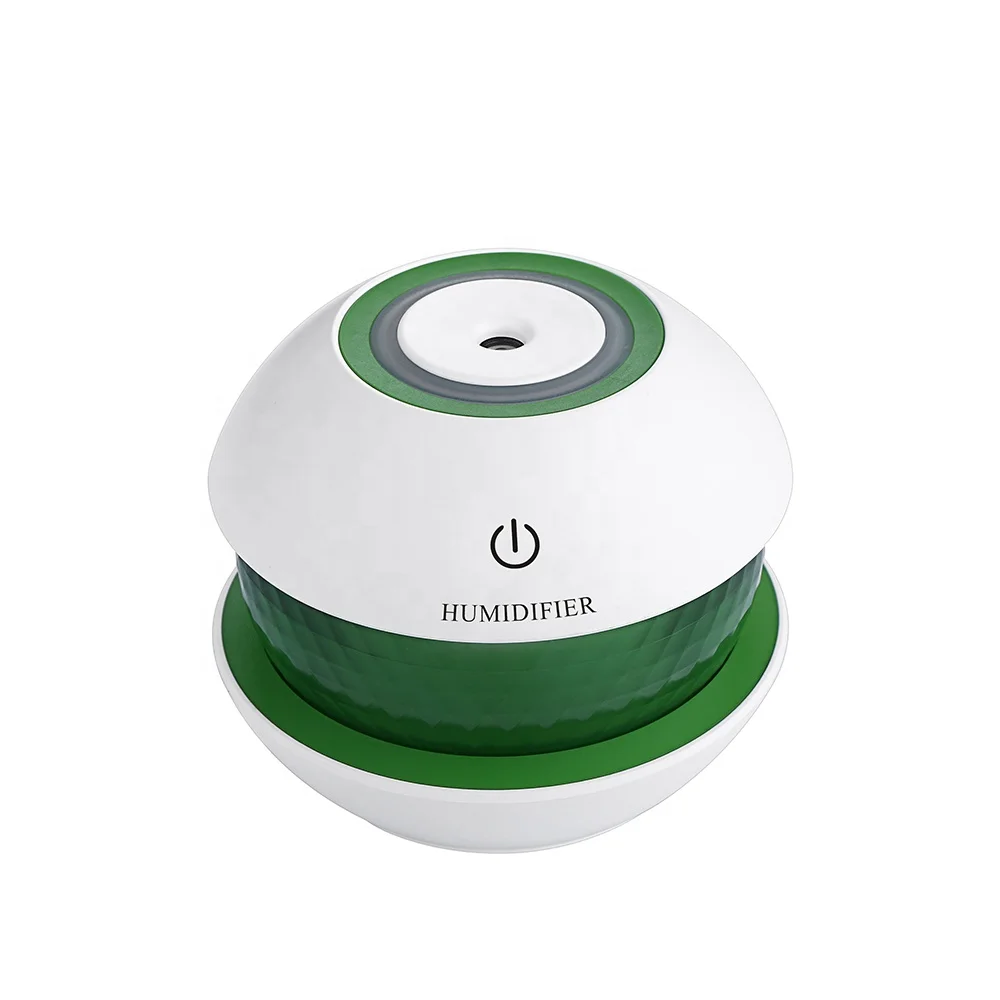 Портативный персональный мини-увлажнитель воздуха в форме шара с USB и Цветной