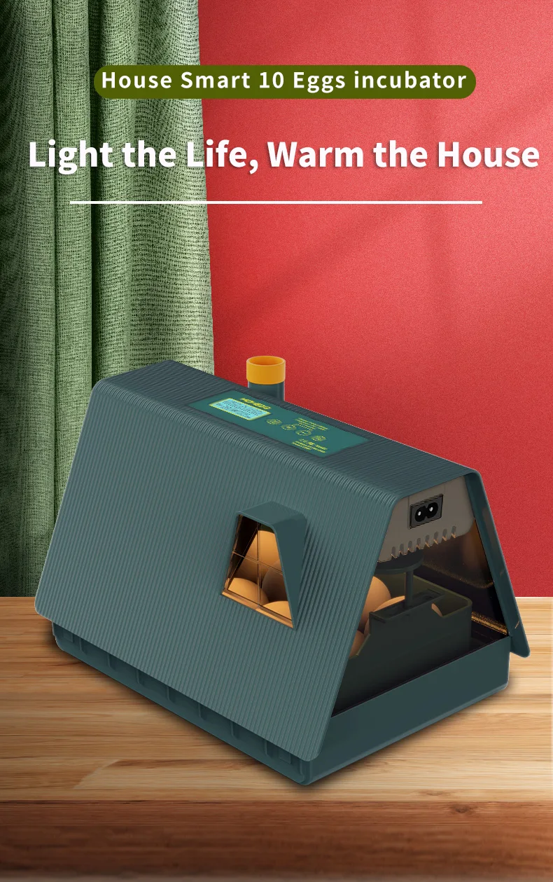 Wonegg 2024 New Eggs Hatching Machine Lt-10 Egg Incubator With Good