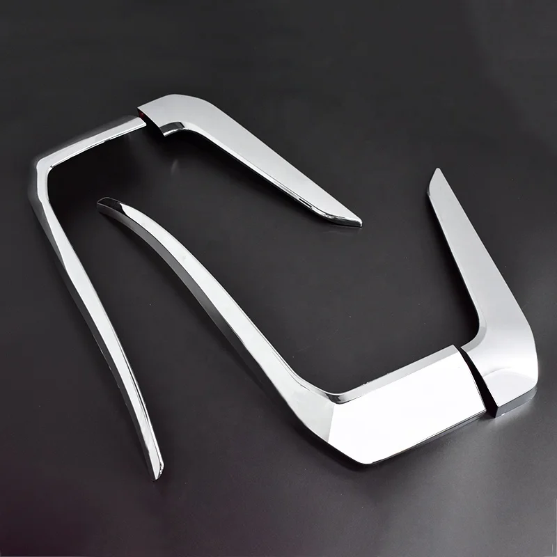 For L200 Triton 2019 2020 2021 Chrome Kits Front Bumper Trim for New Triton Accessories