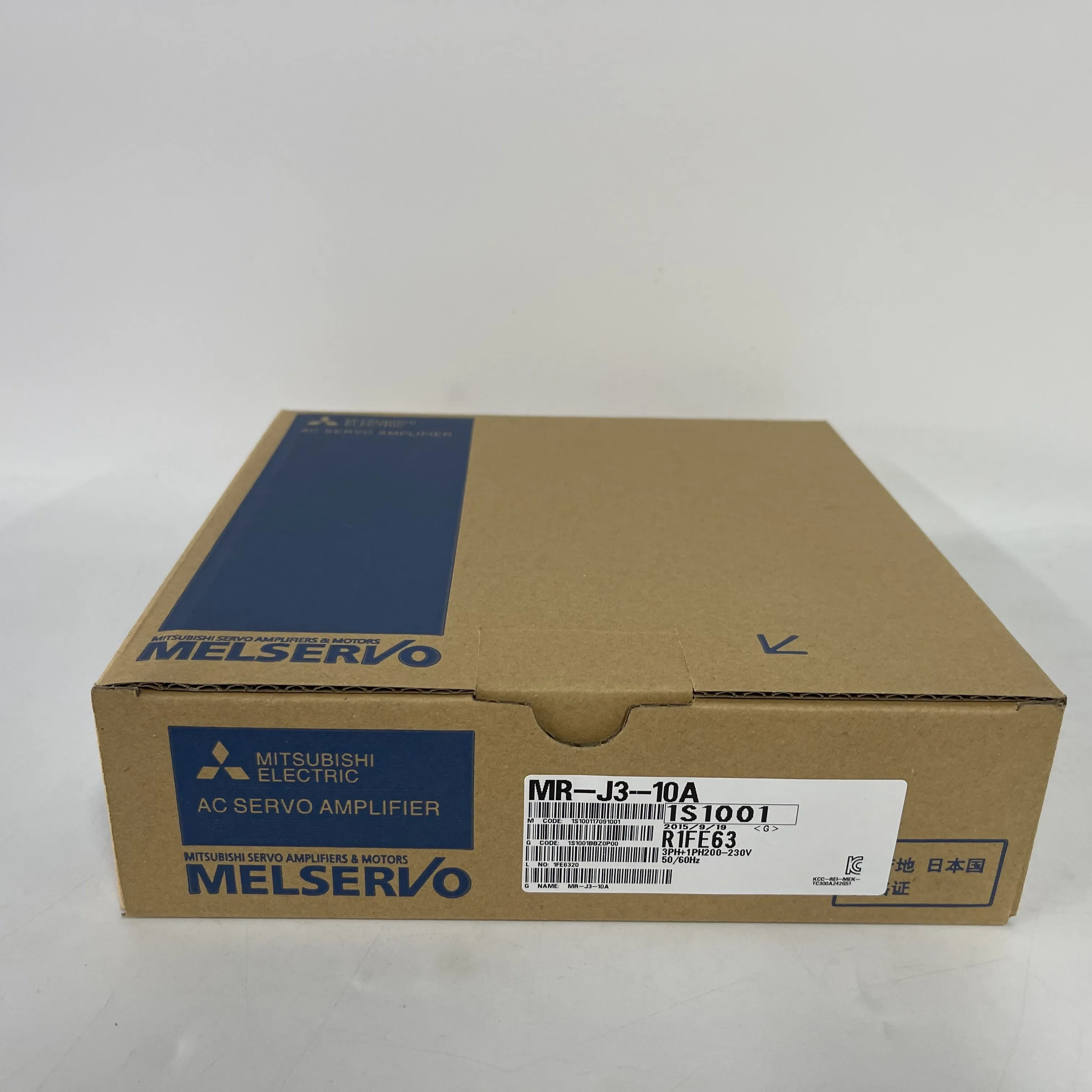 Mitsubishi AC Servo Amplifier MR-J3-10A Mitsubishi AC Servo Amplifier MR-J3-10A