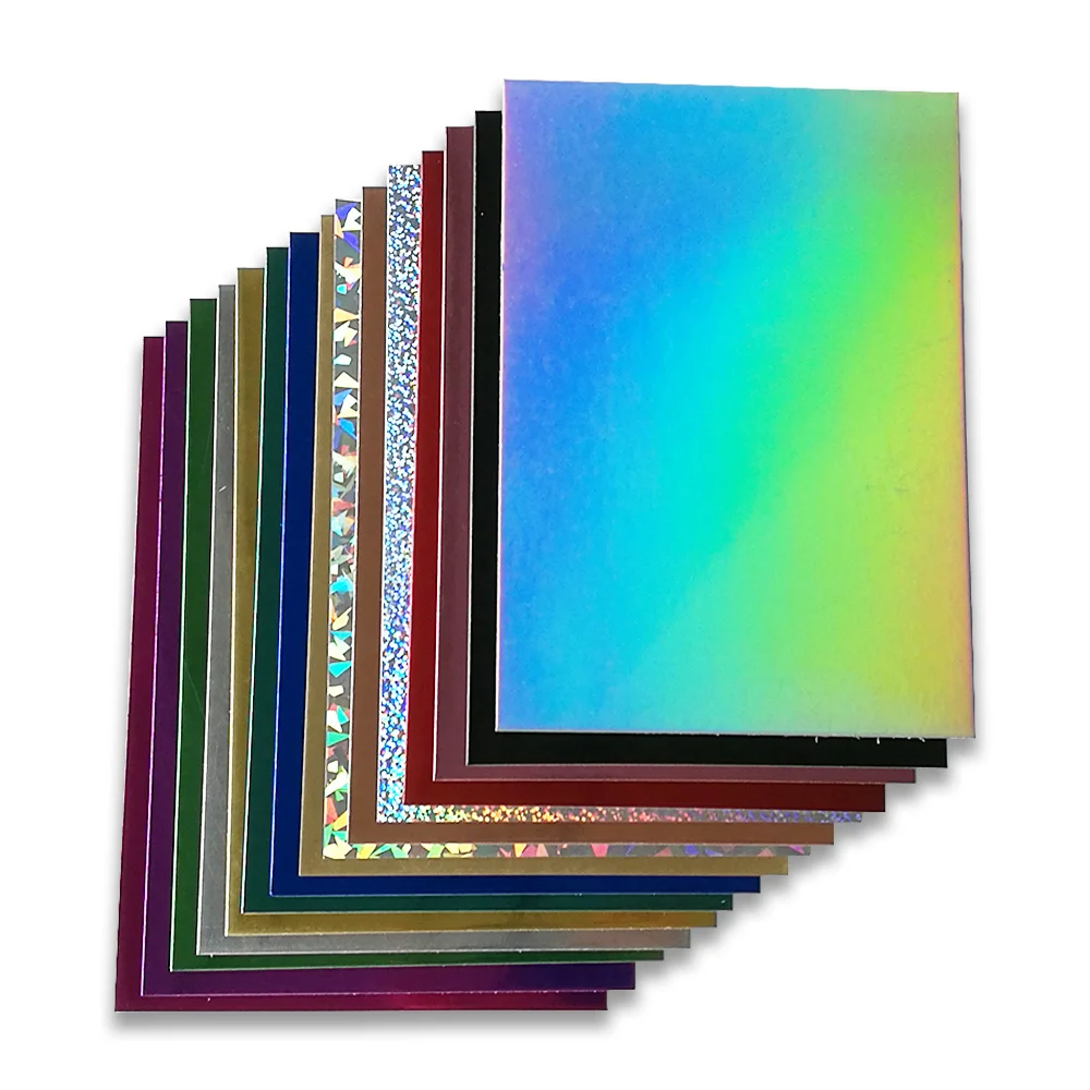 Luxury Specialty Custom Metallic Foil Paper Holographic Cardstock