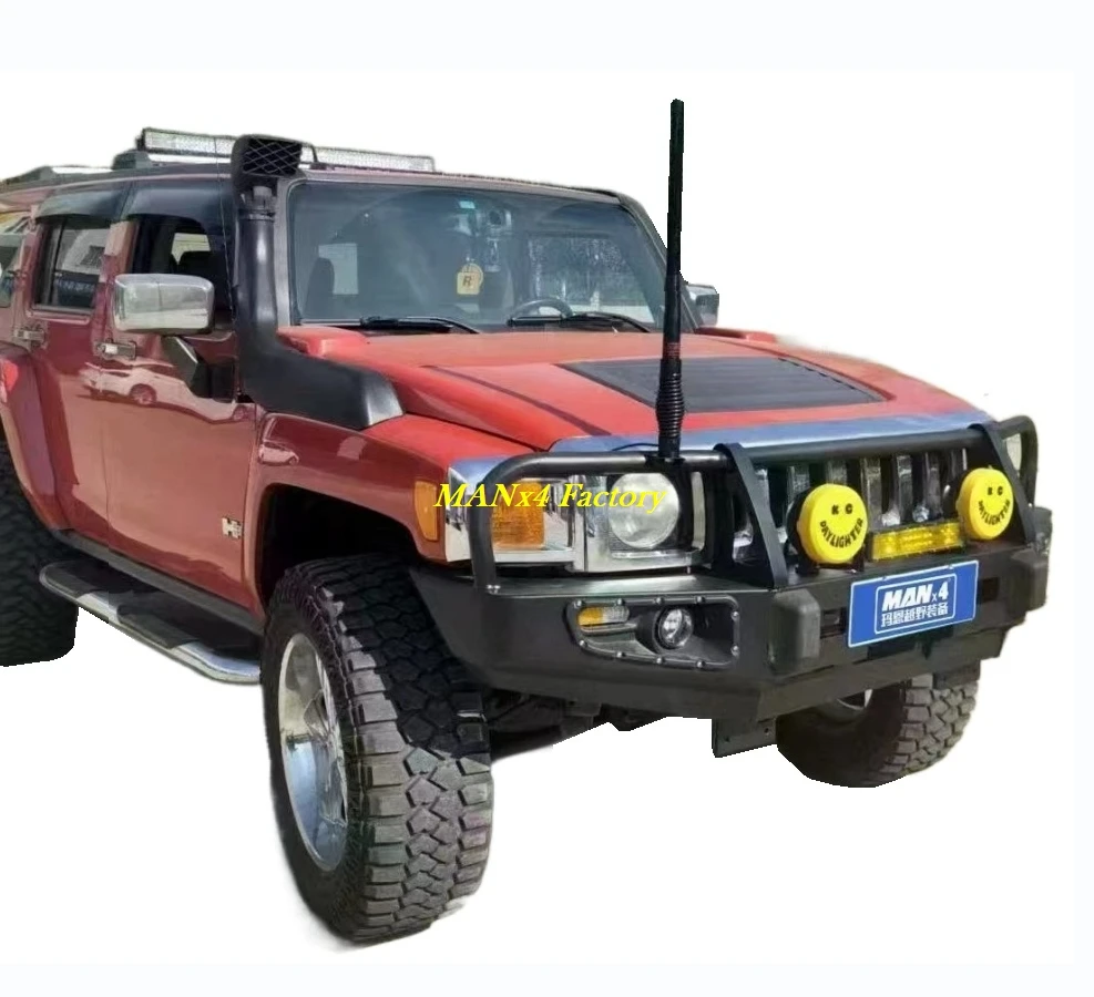 悍马H3的MANx4钢保险杠前保险杠公牛杆