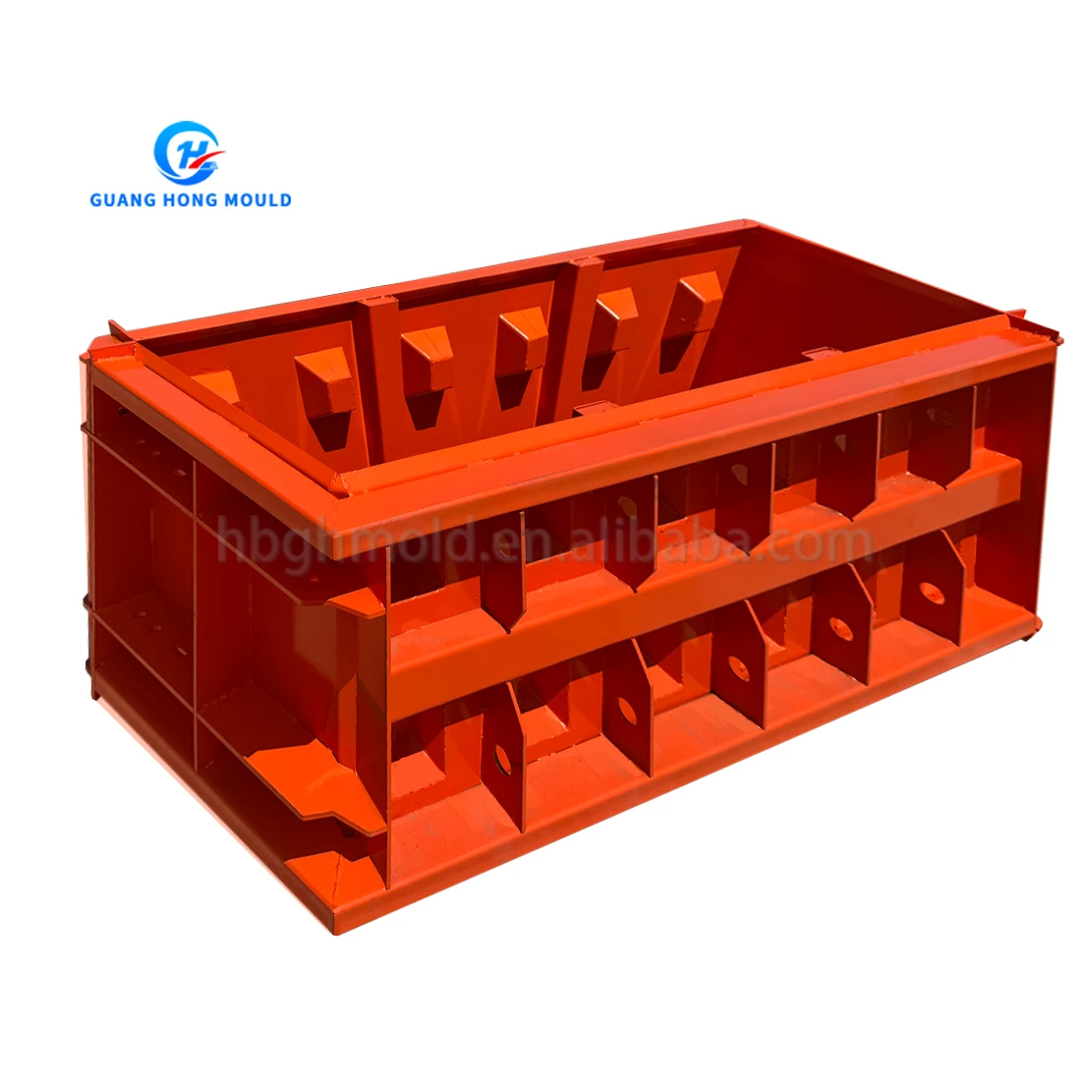 Customized Concrete Protecting Wall Block Mold in Various Sizes and Colors