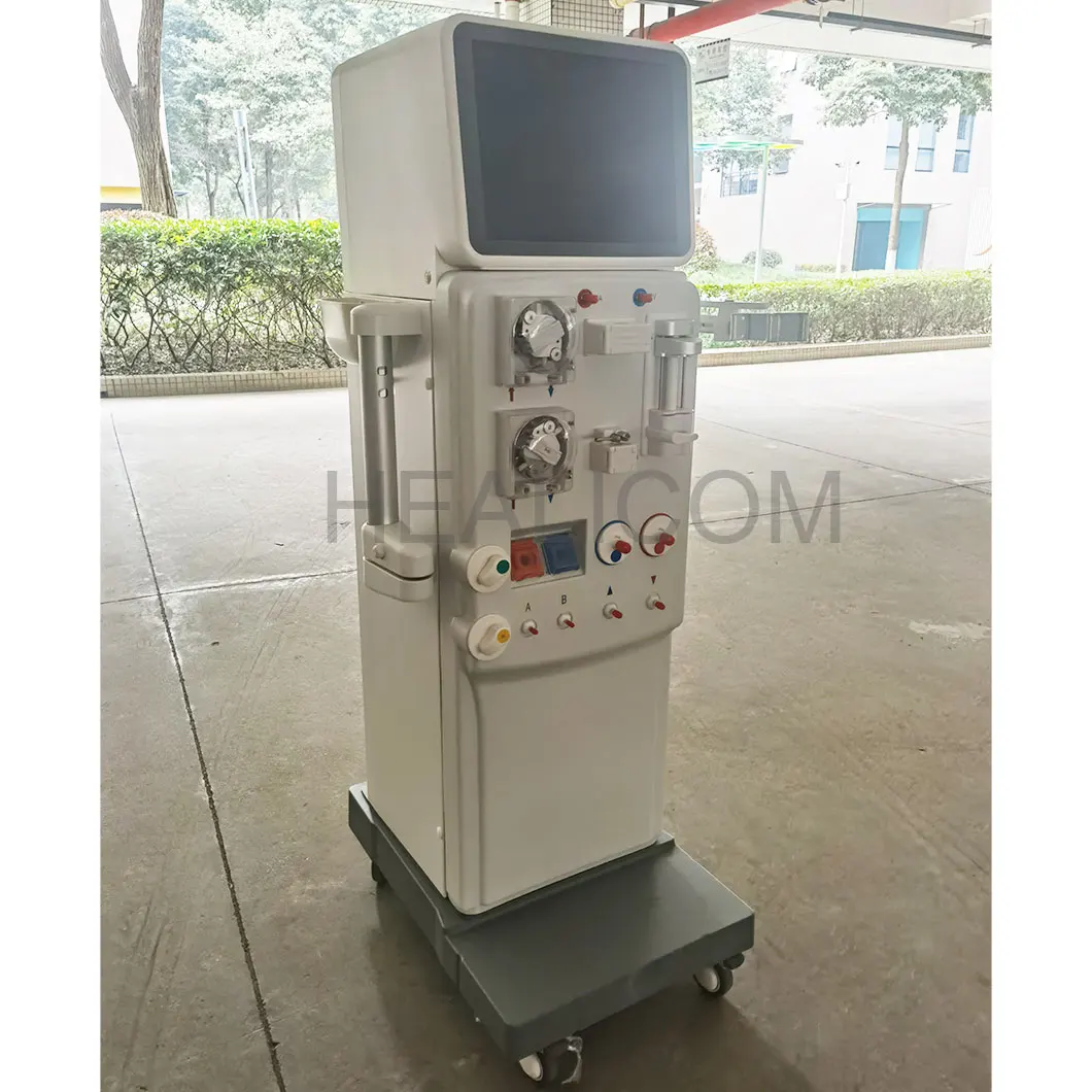 H-T6008S Double Pump Double Needle Dialysis Self-checking Function Hemodialysis Machine manufacture