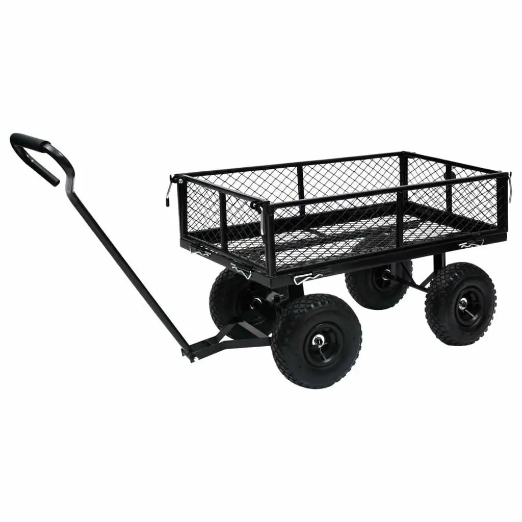 Color Collapsible 220 Lbs Capacity Folding Wagon Utility Garden Service