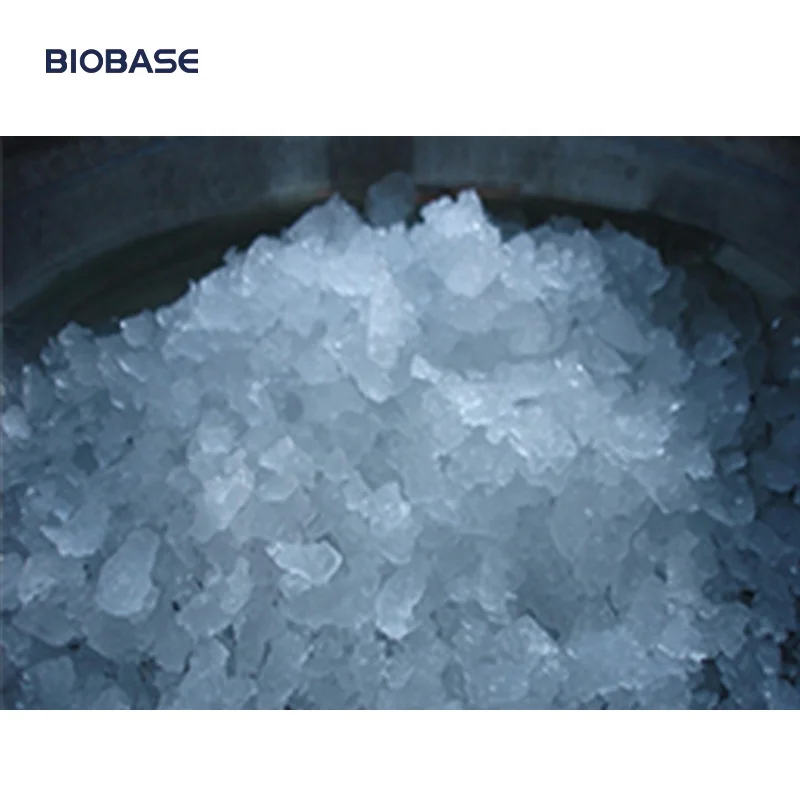 BIOBASE China Flake Ice Maker Small Particle of Irregular Snow Ice Air Cooling Ice Making Machines for Labs