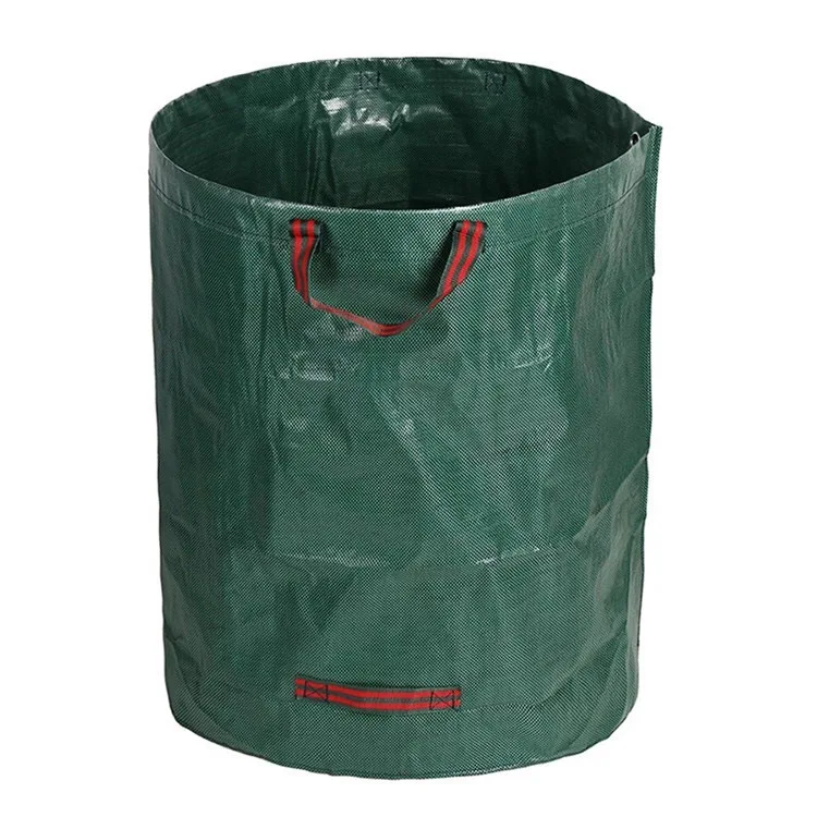 60L 120L 272L 500L Lawn Leaf Bags 16 32 72 132 Gallon Reusable Clean  Container PP PE Gardening Trash Heavy Duty Garden Waste Bag - Buy 60L 120L  272L 500L Lawn Leaf